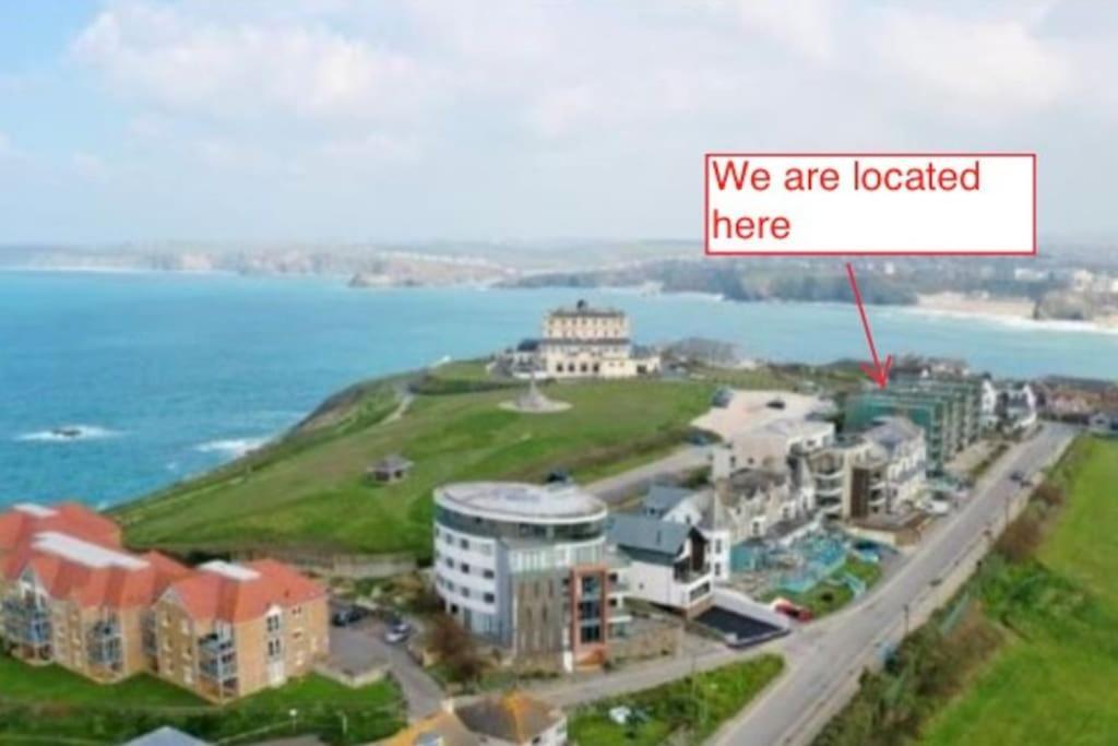 Modern Apartment, Fistral Beach New Quay Buitenkant foto
